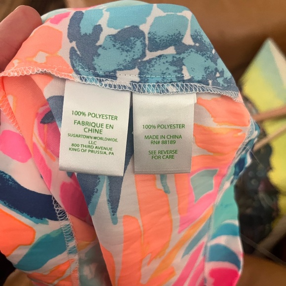 Lilly Pulitzer Pineapple Print Edona Romper - Picture 7 of 7